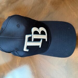 New Never Worn Tampa Bay MLB Baseball Cap Hat Navy Blue TB